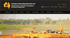 Desktop Screenshot of countrywideindustries.com.au